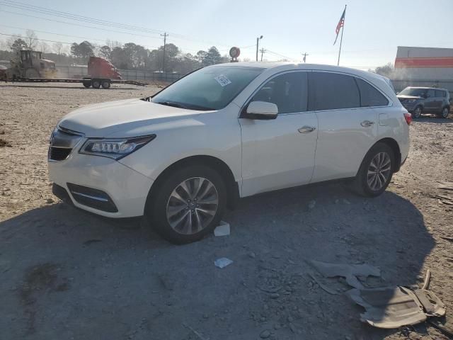 2016 Acura MDX Technology