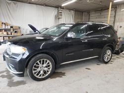 Salvage cars for sale from Copart York Haven, PA: 2014 Dodge Durango Citadel
