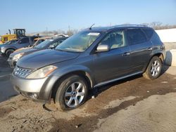 Salvage cars for sale at Louisville, KY auction: 2007 Nissan Murano SL