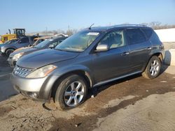 Nissan Murano SL salvage cars for sale: 2007 Nissan Murano SL