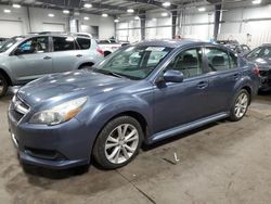 Subaru Legacy salvage cars for sale: 2013 Subaru Legacy 2.5I Premium