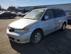 Salvage cars for sale at New Britain, CT auction: 2002 Honda Odyssey EXL