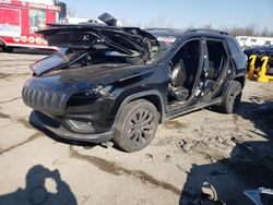 Salvage cars for sale from Copart Woodhaven, MI: 2021 Jeep Cherokee Latitude LUX