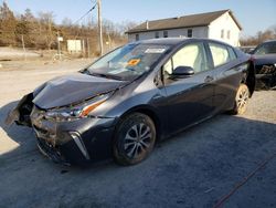 Salvage cars for sale at York Haven, PA auction: 2022 Toyota Prius LE