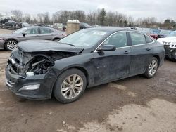 Salvage cars for sale from Copart Chalfont, PA: 2020 Chevrolet Malibu LT