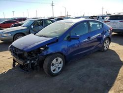 Salvage cars for sale at Greenwood, NE auction: 2017 KIA Forte LX