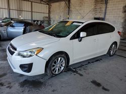 Subaru Impreza salvage cars for sale: 2012 Subaru Impreza Premium