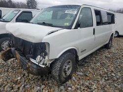 Salvage cars for sale from Copart Candia, NH: 2003 GMC Savana G3500