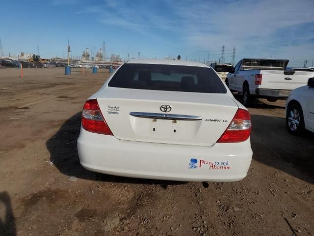 2004 Toyota Camry LE