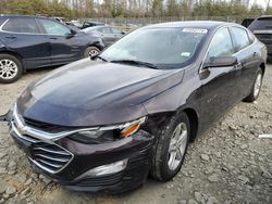 Salvage cars for sale from Copart Waldorf, MD: 2020 Chevrolet Malibu LS