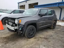 Salvage cars for sale from Copart Mcfarland, WI: 2018 Jeep Renegade Sport