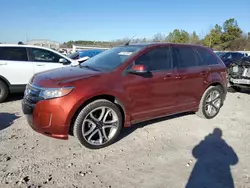 Ford Edge Sport salvage cars for sale: 2014 Ford Edge Sport