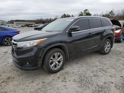 Toyota salvage cars for sale: 2015 Toyota Highlander XLE