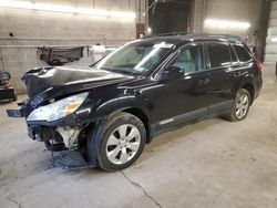 Salvage cars for sale at Angola, NY auction: 2011 Subaru Outback 2.5I Limited
