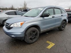 Salvage cars for sale at Woodburn, OR auction: 2010 Honda CR-V LX