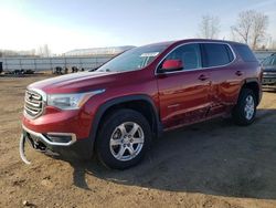 Salvage cars for sale from Copart Columbia Station, OH: 2019 GMC Acadia SLE