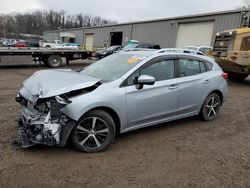 Salvage cars for sale from Copart West Mifflin, PA: 2019 Subaru Impreza Premium