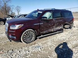 Salvage cars for sale from Copart Cicero, IN: 2019 Lincoln Navigator L Reserve