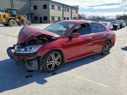 Salvage cars for sale at Wilmer, TX auction: 2017 Honda Accord Sport