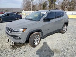 Salvage cars for sale at Concord, NC auction: 2023 Jeep Compass Latitude LUX