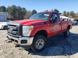 Salvage cars for sale from Copart Mendon, MA: 2015 Ford F250 Super Duty
