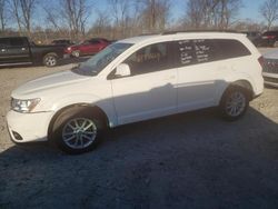 Salvage cars for sale at Cicero, IN auction: 2017 Dodge Journey SXT