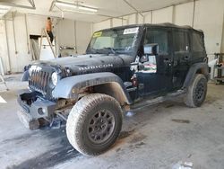 Salvage cars for sale from Copart Madisonville, TN: 2015 Jeep Wrangler Unlimited Rubicon