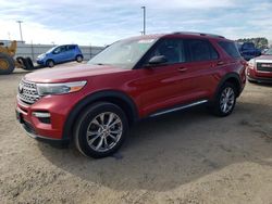 Salvage cars for sale at Lumberton, NC auction: 2022 Ford Explorer Limited