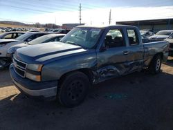 Salvage cars for sale from Copart Colorado Springs, CO: 2006 Chevrolet Silverado C1500