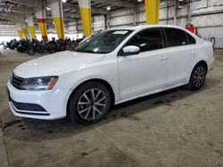 Salvage cars for sale from Copart Woodburn, OR: 2017 Volkswagen Jetta SE