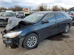 Salvage cars for sale from Copart Woodburn, OR: 2017 Toyota Camry LE