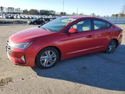 Salvage cars for sale at Dunn, NC auction: 2020 Hyundai Elantra SEL