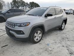 Salvage cars for sale at Loganville, GA auction: 2022 Jeep Compass Latitude