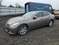 Salvage cars for sale from Copart Windsor, NJ: 2011 Infiniti G37