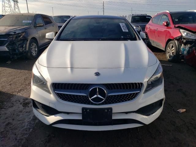 2018 Mercedes-Benz CLA 250 4matic