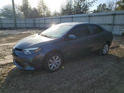 Salvage cars for sale from Copart Midway, FL: 2016 Toyota Corolla L