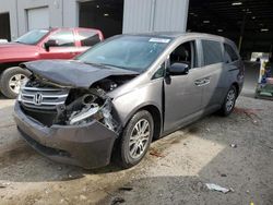 Salvage cars for sale at Jacksonville, FL auction: 2012 Honda Odyssey EXL