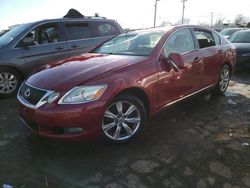 Salvage cars for sale at Chicago Heights, IL auction: 2011 Lexus GS 350