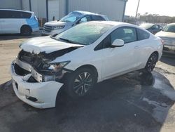Salvage cars for sale from Copart Orlando, FL: 2013 Honda Civic EX