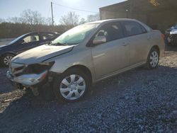 Salvage cars for sale from Copart Cartersville, GA: 2012 Toyota Corolla Base