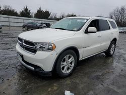 Salvage cars for sale from Copart Windsor, NJ: 2011 Dodge Durango Crew