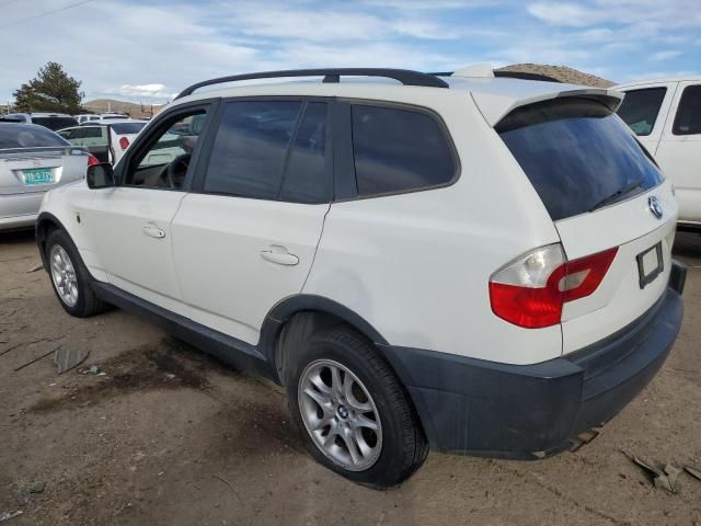 2004 BMW X3 2.5I