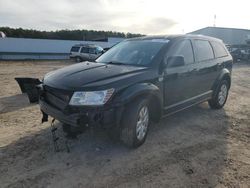 Salvage cars for sale at Florence, MS auction: 2015 Dodge Journey SE