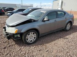 Salvage cars for sale from Copart Phoenix, AZ: 2012 Dodge Avenger SE