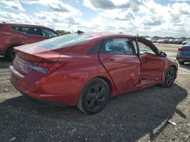 2023 Hyundai Elantra Blue