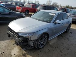 Audi salvage cars for sale: 2018 Audi S4 Prestige
