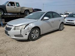 Salvage cars for sale from Copart Pekin, IL: 2012 Chevrolet Cruze LS