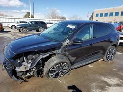 Salvage cars for sale at Littleton, CO auction: 2021 Ford Escape SE