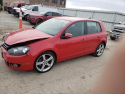 Salvage cars for sale from Copart Kansas City, KS: 2012 Volkswagen Golf