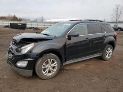 Salvage cars for sale from Copart Columbia Station, OH: 2017 Chevrolet Equinox LT
